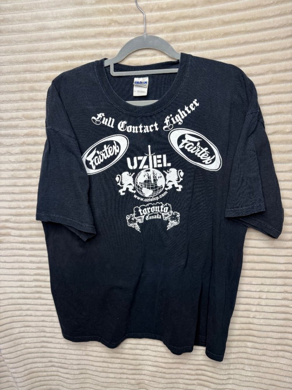 Gildan Full Contact Fighter T-Shirt XL Black
